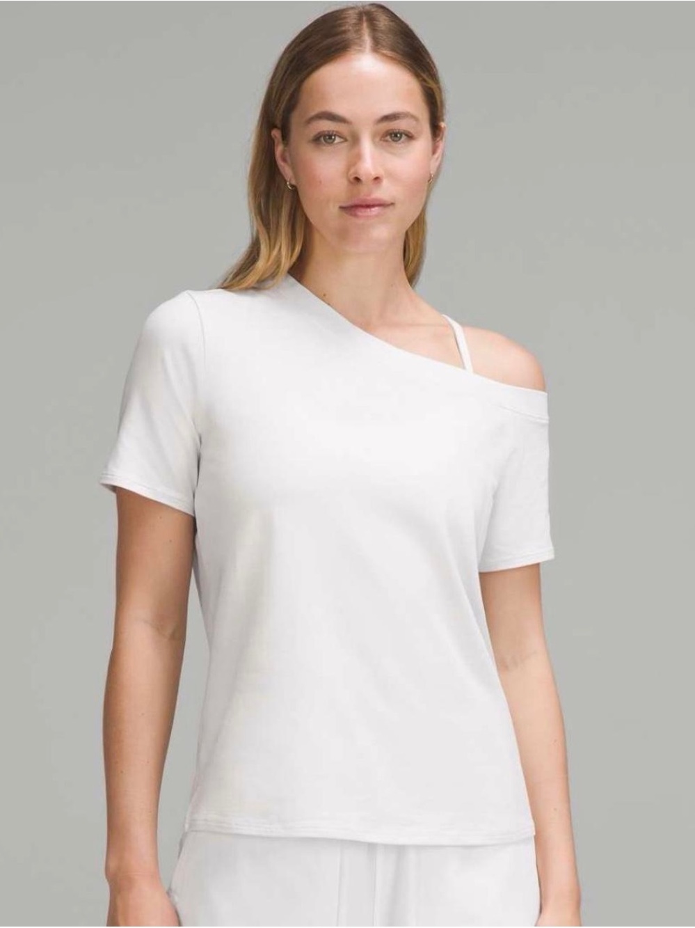 lululemon athletica Women’s White Short-Sleeve Performance Top